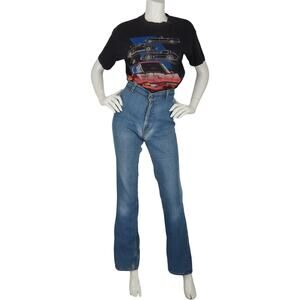 90s Vintage Chevrolet Corvette C4 Sports Car Retro Single Stitch Tee T Shirt